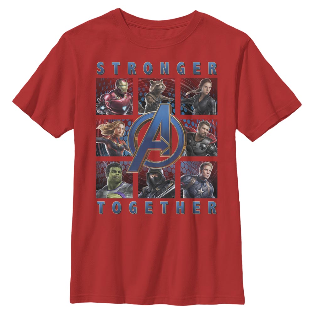 Marvel - Avengers Endgame - Photo de groupe Boxes Full Of Avengers - Enfant T-shirt