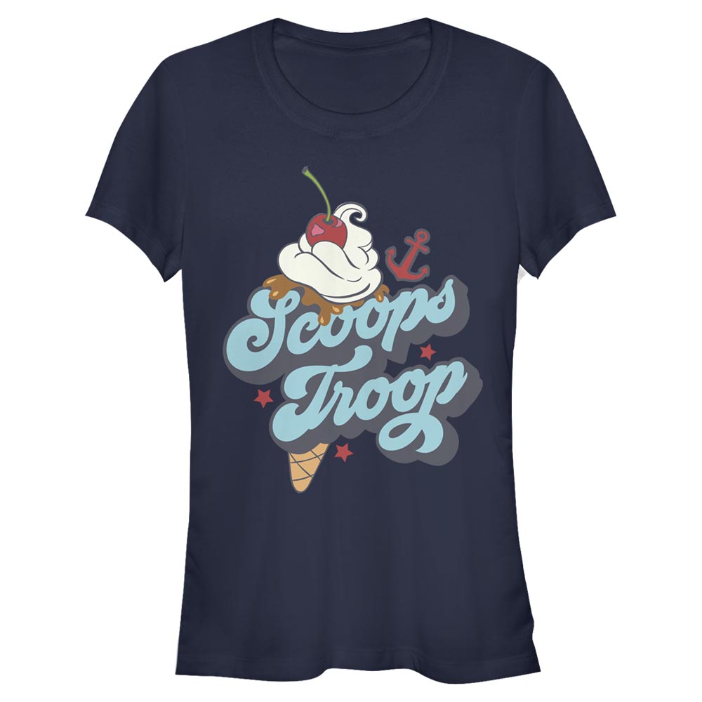 Netflix - Stranger Things - Logo Scoops Troops - Femme T-shirt