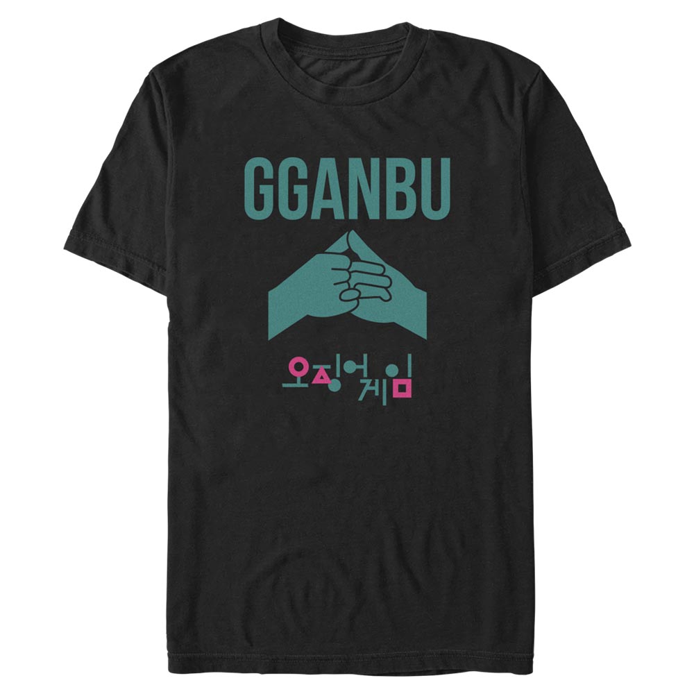 Netflix - Squid Game - Texte Gganbu Buddies - Homme T-shirt