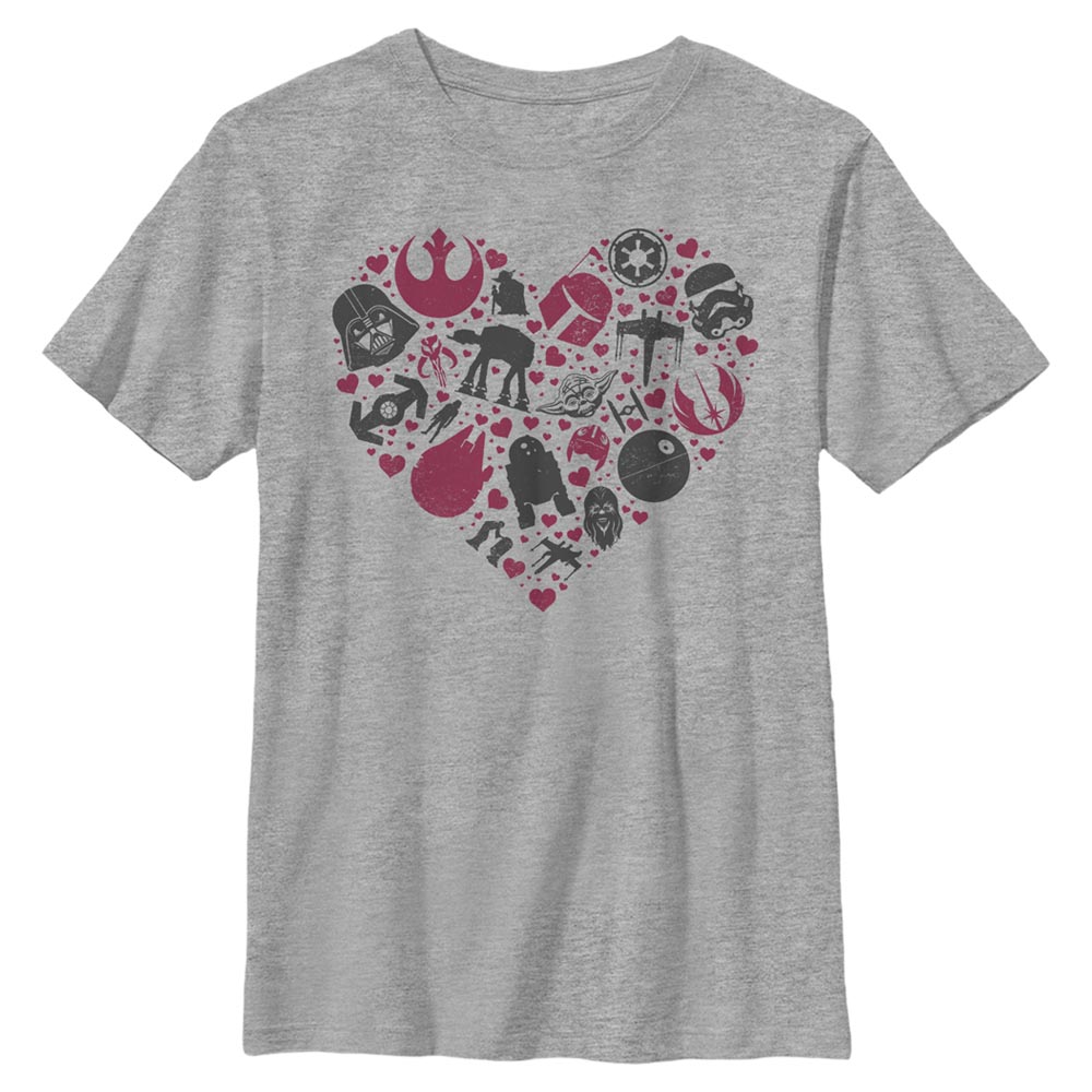 Star Wars - Photo de groupe Heart Icons - Enfant T-shirt