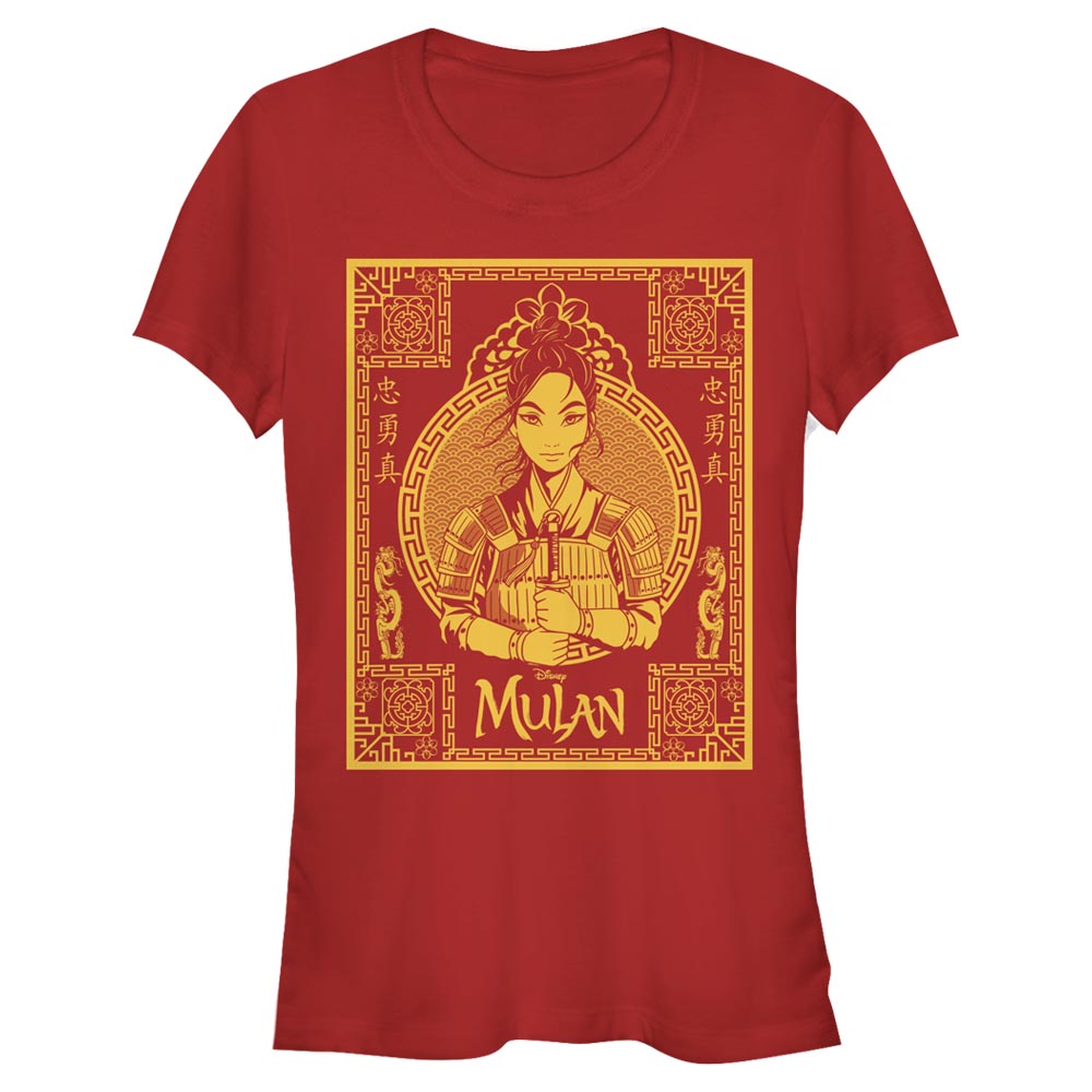 Disney - Mulan - Mulan Golden Tonal Poster - Femme T-shirt