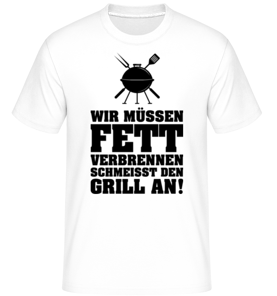 Fett Verbrennen · Shirtinator Männer T-Shirt
