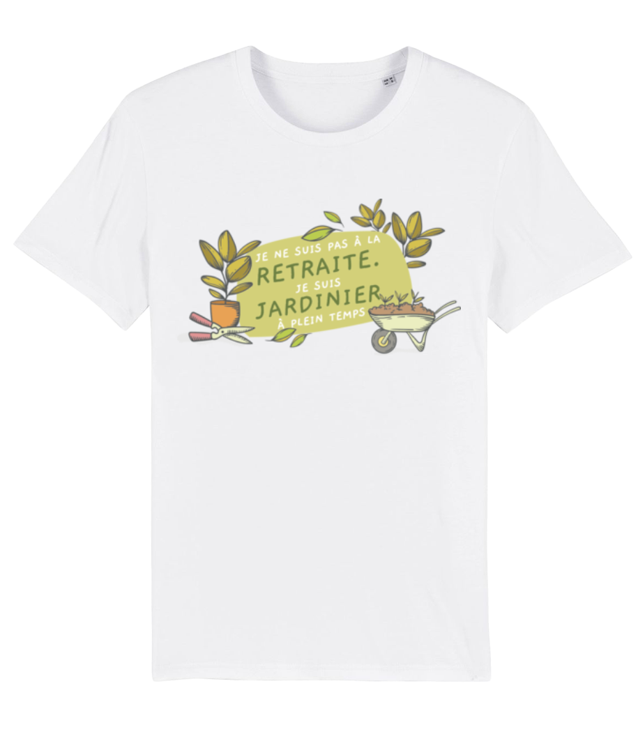 Je Suis Jardinier · T-shirt bio Homme Stanley Stella 2.0
