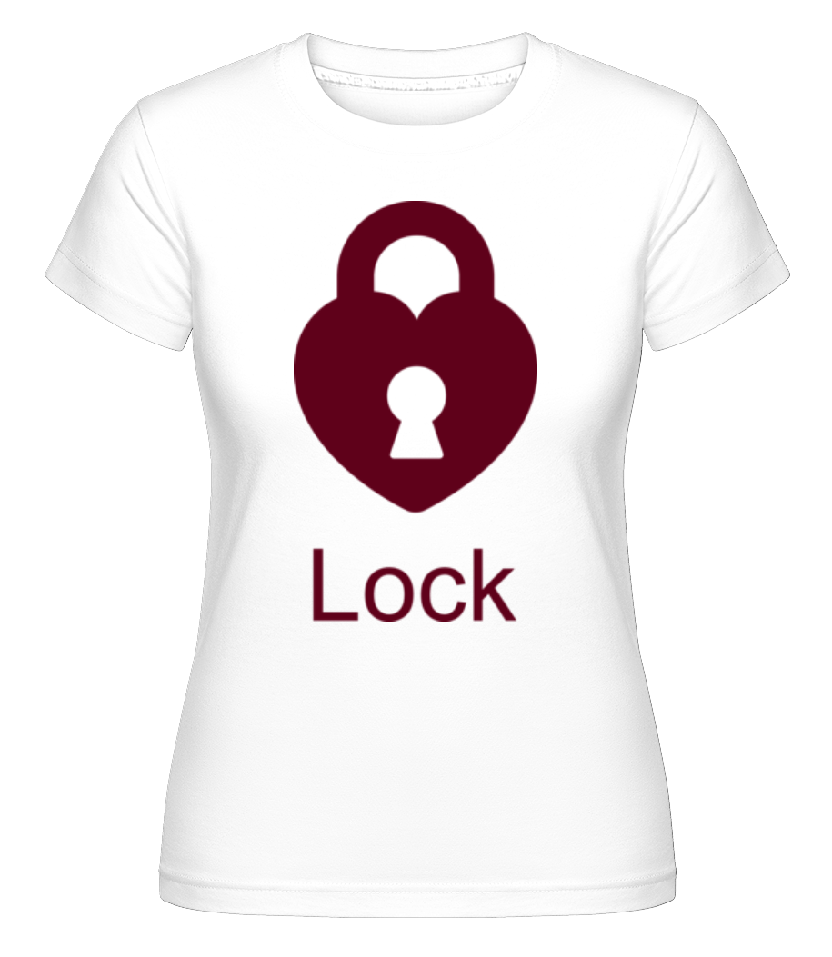 Lock Heart ·  T-shirt Shirtinator femme