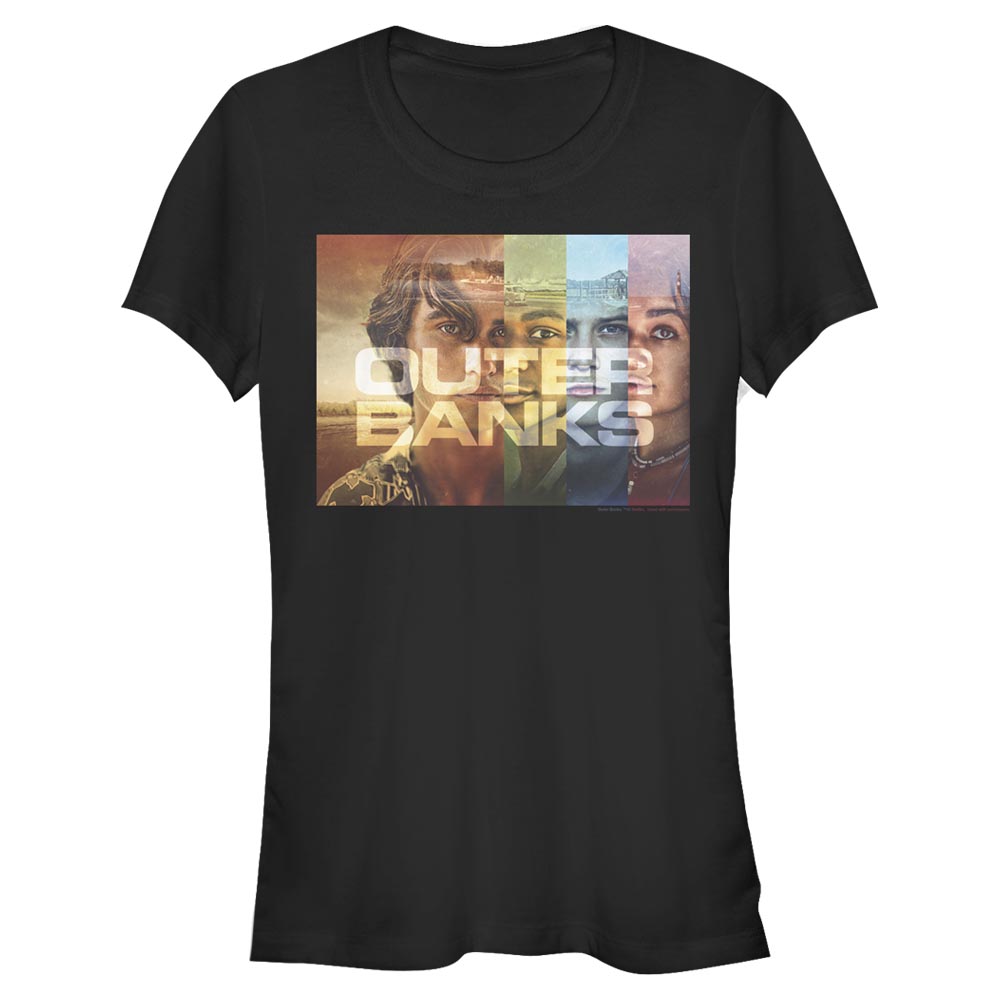 Netflix - Outer Banks - Photo de groupe Cover Poster - Femme T-shirt