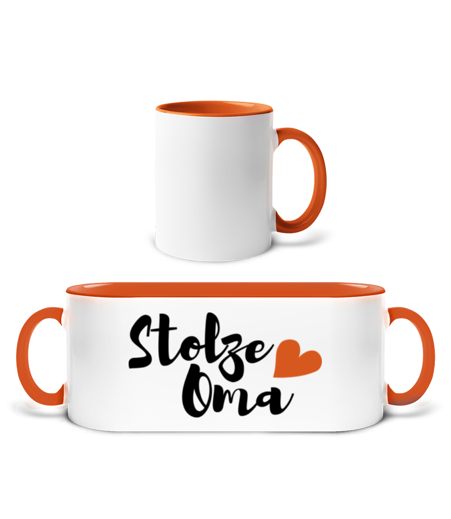 Weiß / Orange
