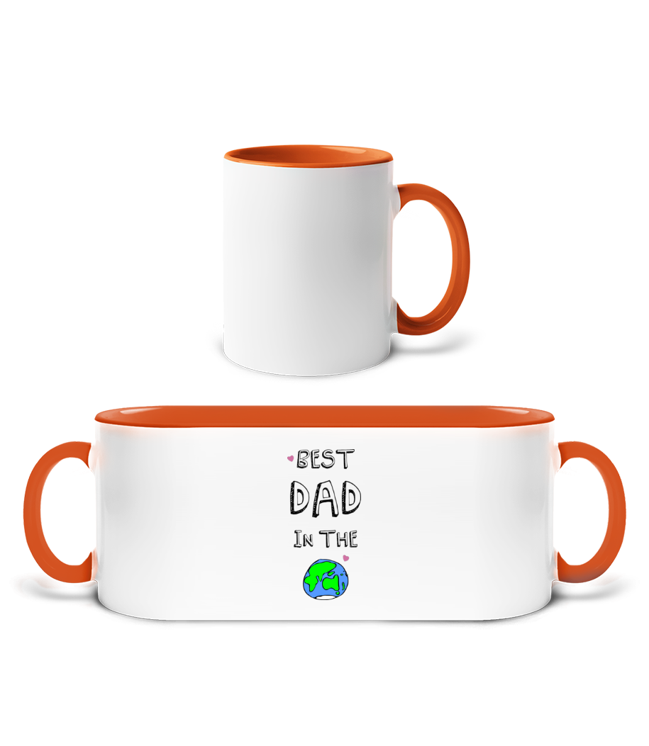 Blanc / Orange