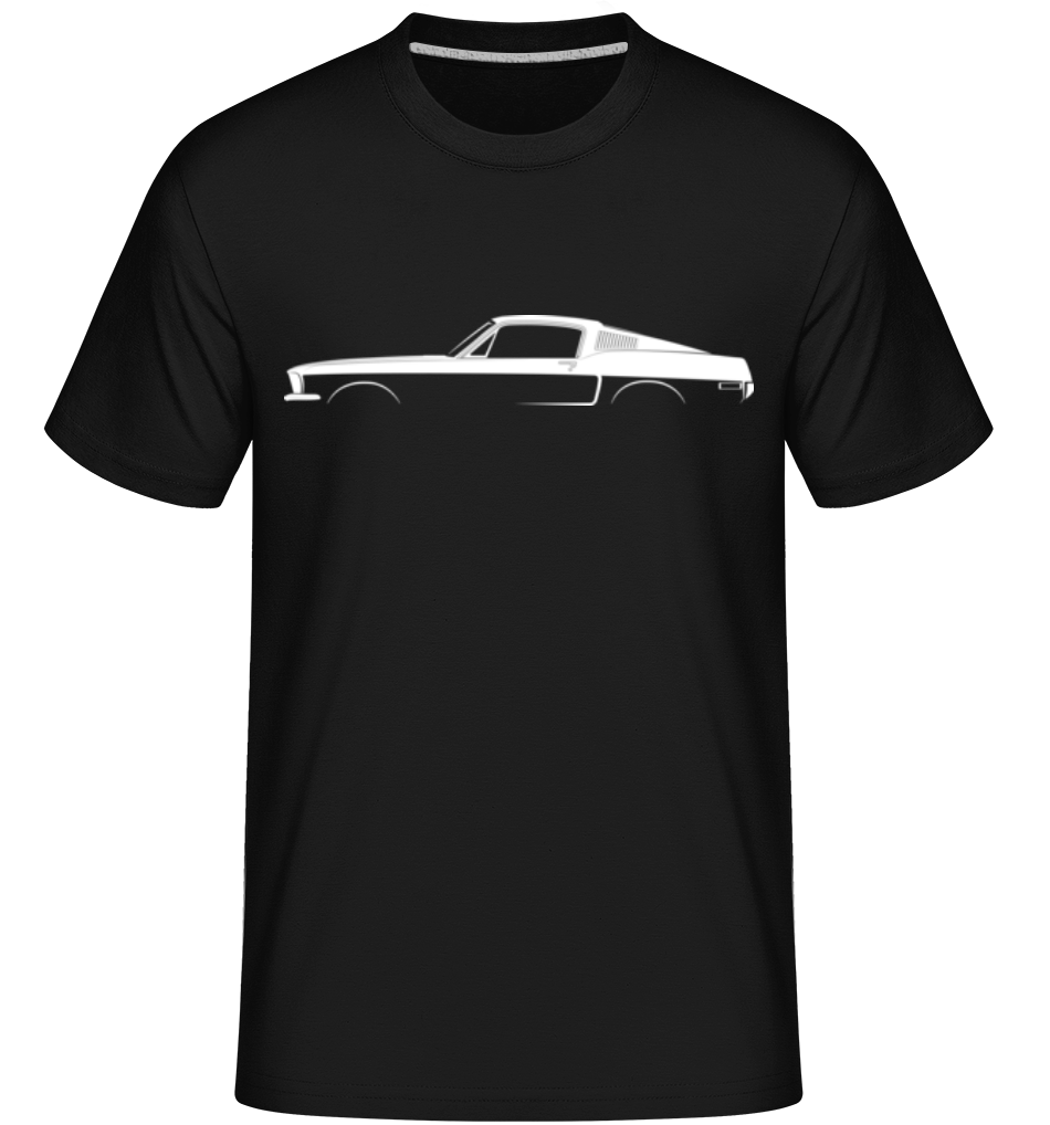 'Ford Mustang Bullitt (1968)' Silhouette ·  T-Shirt Shirtinator homme