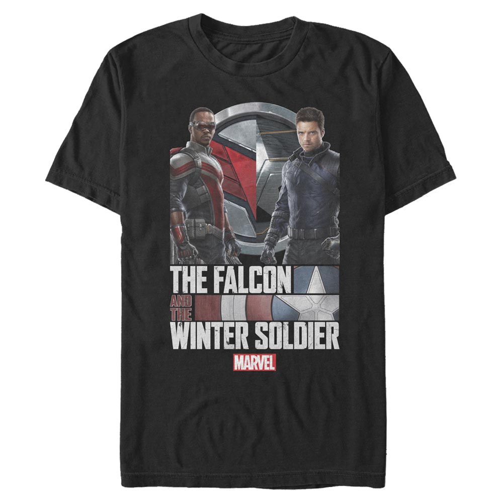 Marvel - Falcon et le soldat de l'hiver - Photo de groupe Photo Real - Homme T-shirt