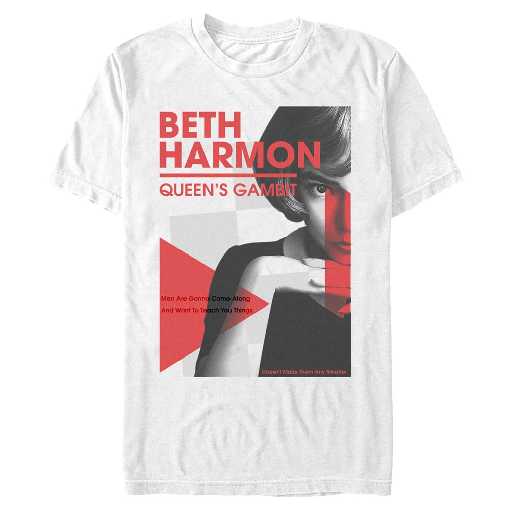 Netflix - Le jeu de la dame - Beth Harmon Beth Constructivist - Homme T-shirt