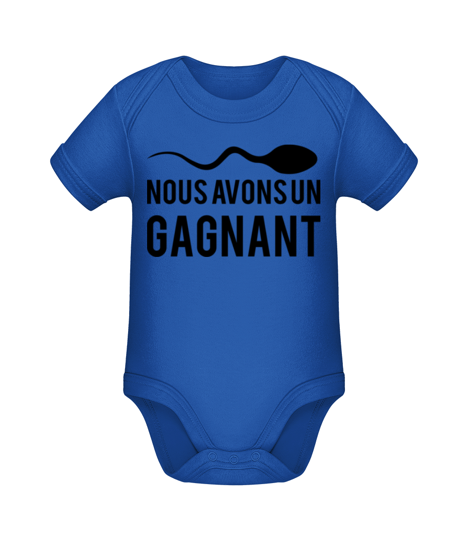 Sperme Gagnant · Body manches courtes bio