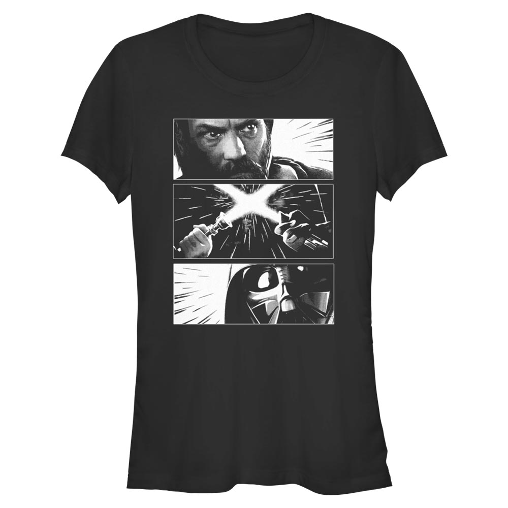 Star Wars - Obi-Wan Kenobi - Obi-Wan Kenobi & Darth Vader Kenobi Vader Panels - Frauen T-Shirt
