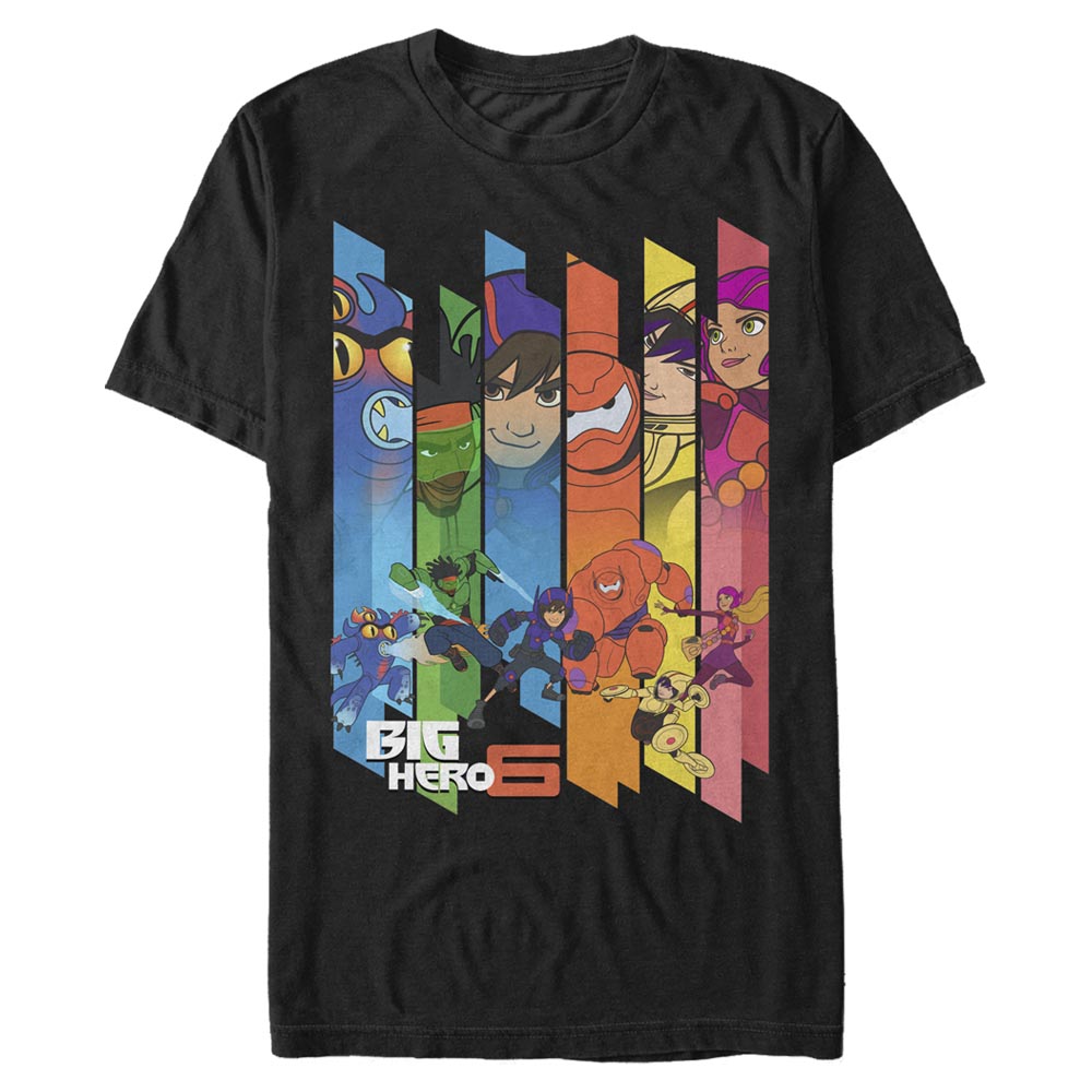 Disney - Les Nouveaux Héros - Photo de groupe Curtains - Homme T-shirt