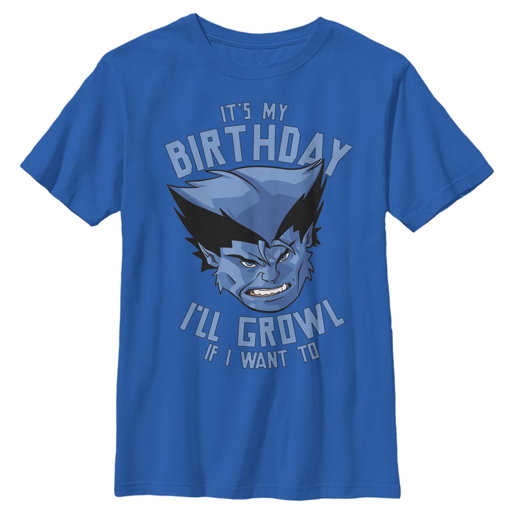 Marvel - X-Men - La Bête Birthday Growl - Birthday - Enfant T-shirt