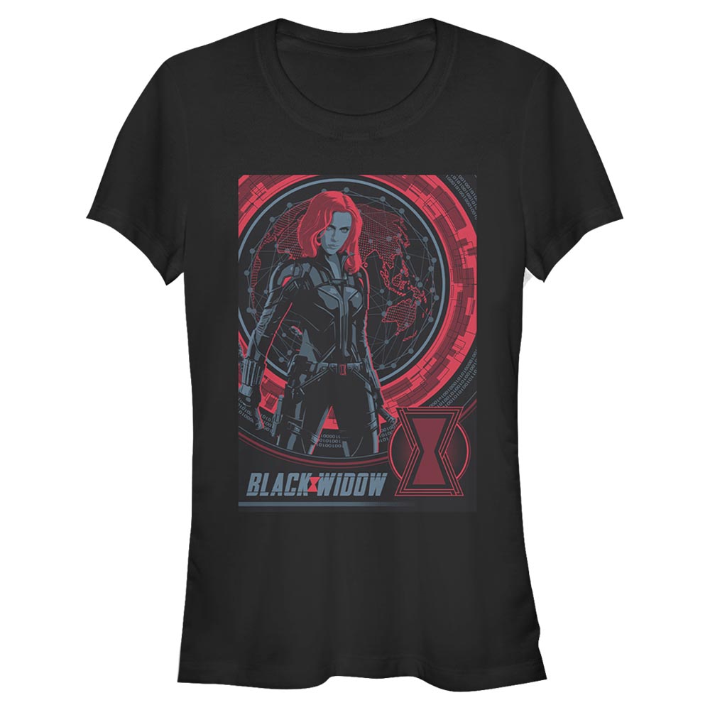 Marvel - Black Widow - Black Widow Widow Globe - Femme T-shirt