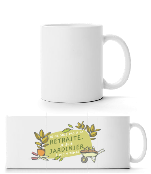 Je Suis Jardinier · Mug panorama