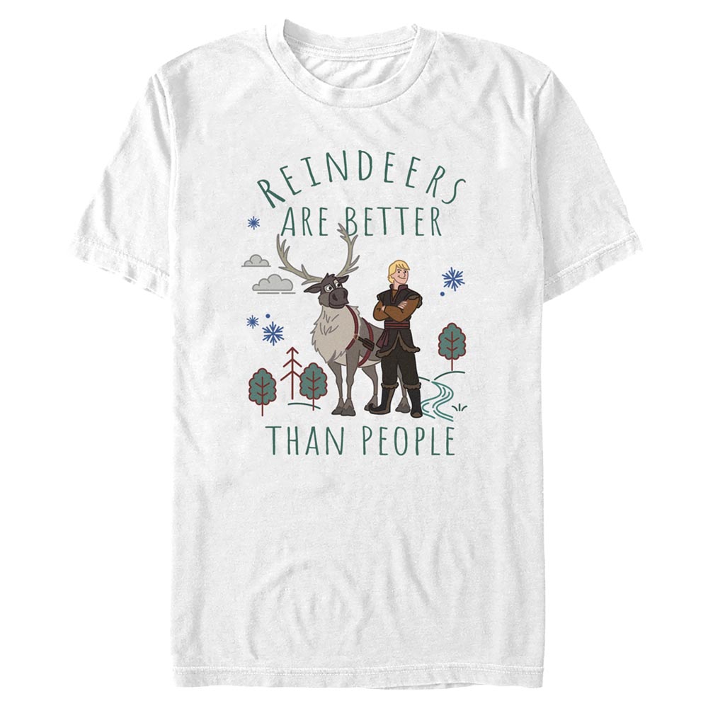 Disney - La Reine des neiges - Kristoff & Sven Better Reindeers - Homme T-shirt