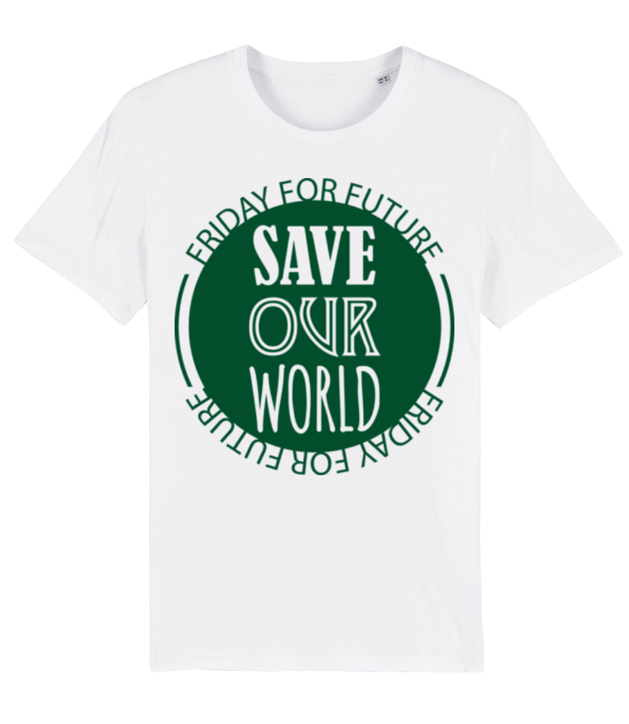 Save Our World · T-shirt bio Homme Stanley Stella 2.0