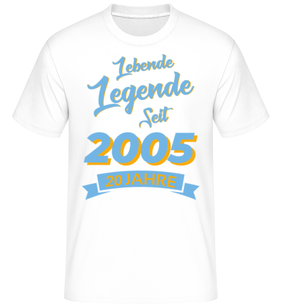 20 Lebende Legende 2005 · Shirtinator Männer T-Shirt