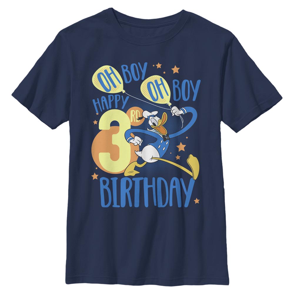 Disney Classics - Mickey Mouse - Donald Duck 3rd Bday - Enfant T-shirt