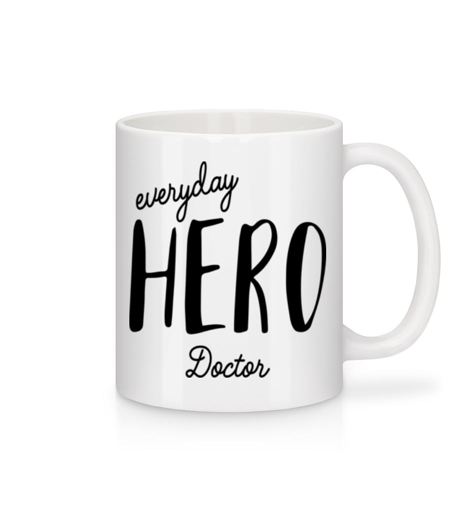Everyday Hero Doctor · Mug en céramique blanc