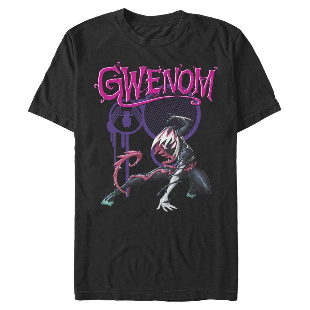 Marvel - Spider-Gwen Gwenom And Icon - Homme T-shirt