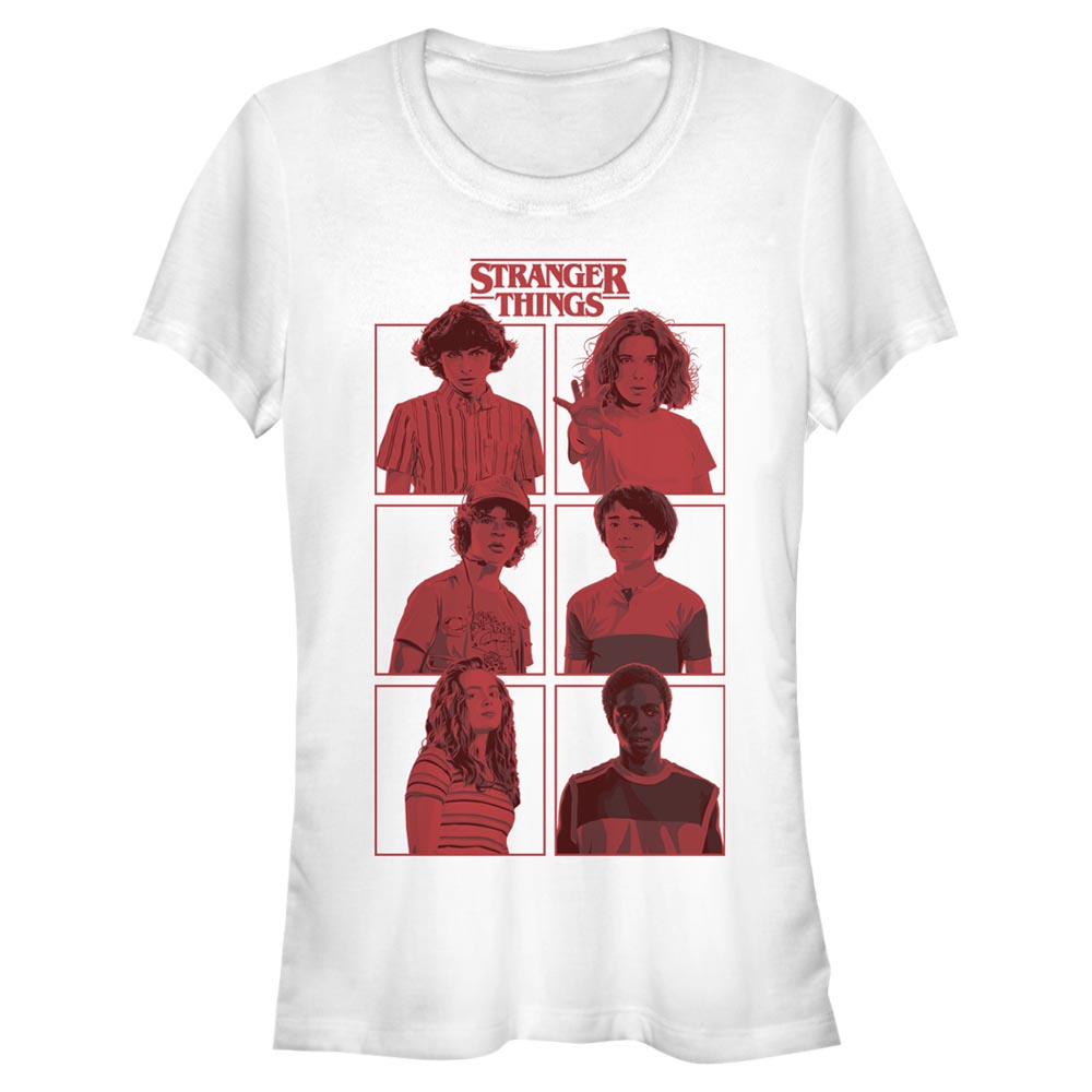 Netflix - Stranger Things - Photo de groupe S3 Boxup - Femme T-shirt
