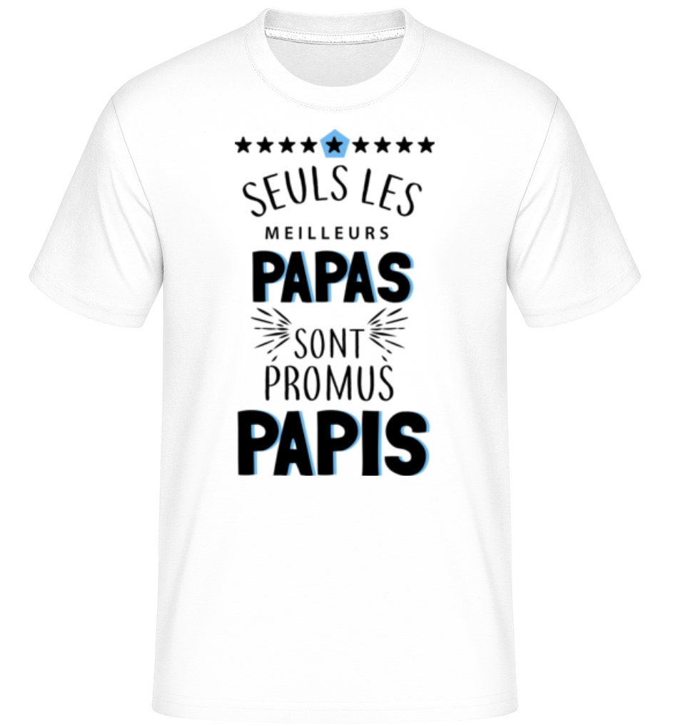 Les Meilleurs Papas Sont Papi ·  T-Shirt Shirtinator homme