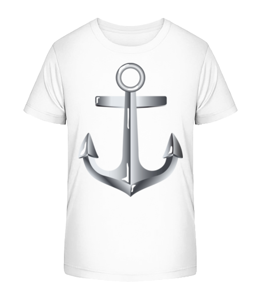 Anchor Comic Silver · T-shirt bio Enfant Stanley Stella 2.0
