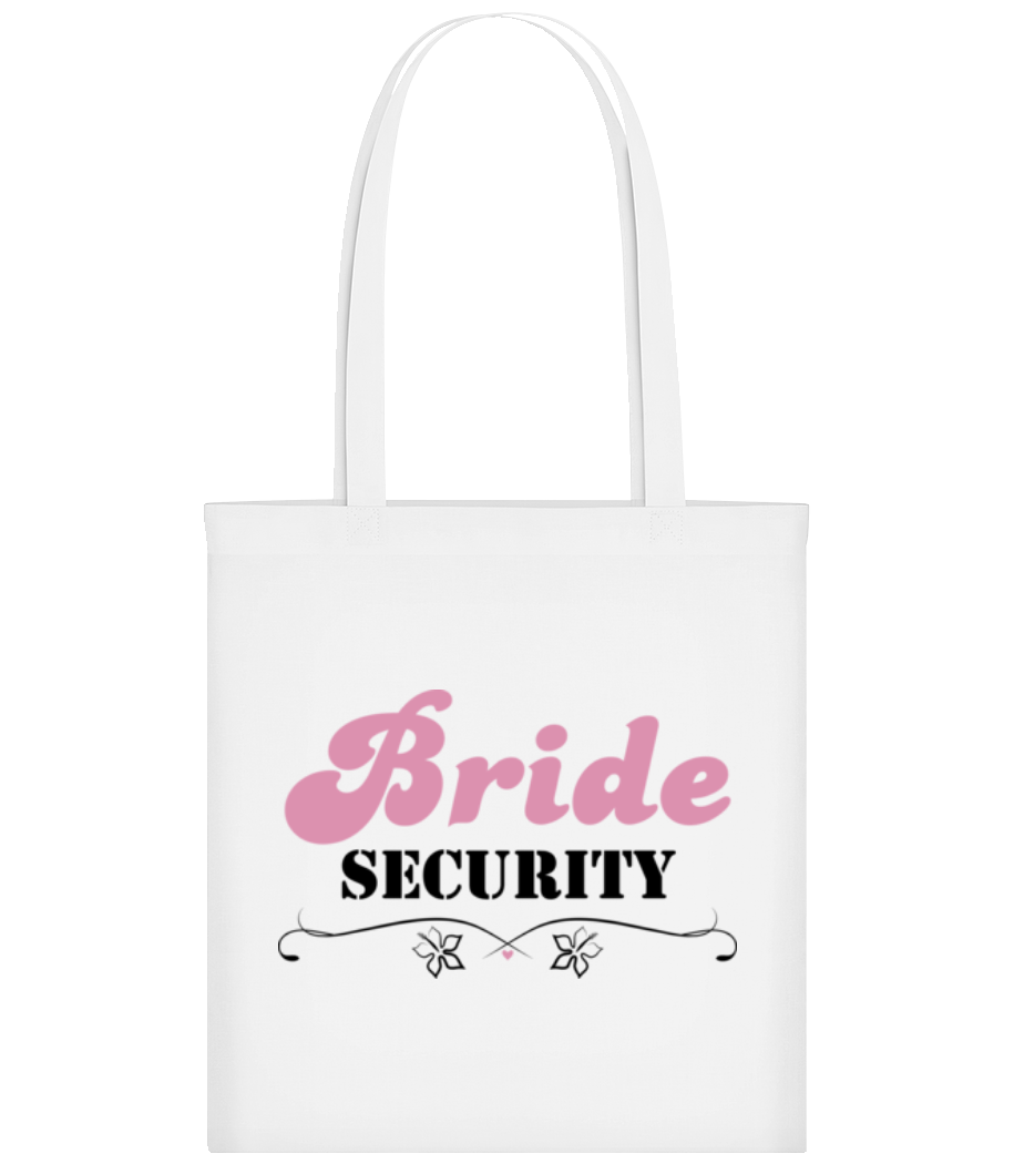 Bride Security Flowers · Tote Bag