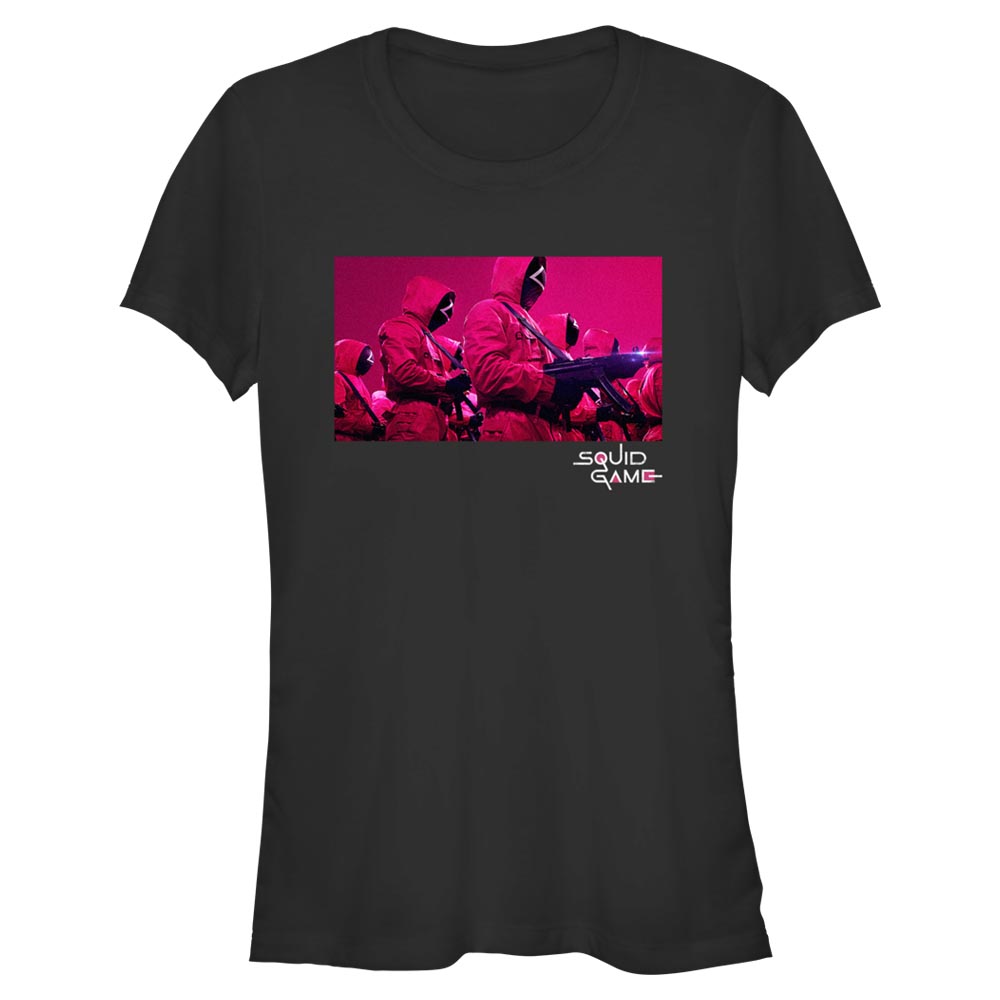 Netflix - Squid Game - Pink Guards - Femme T-shirt