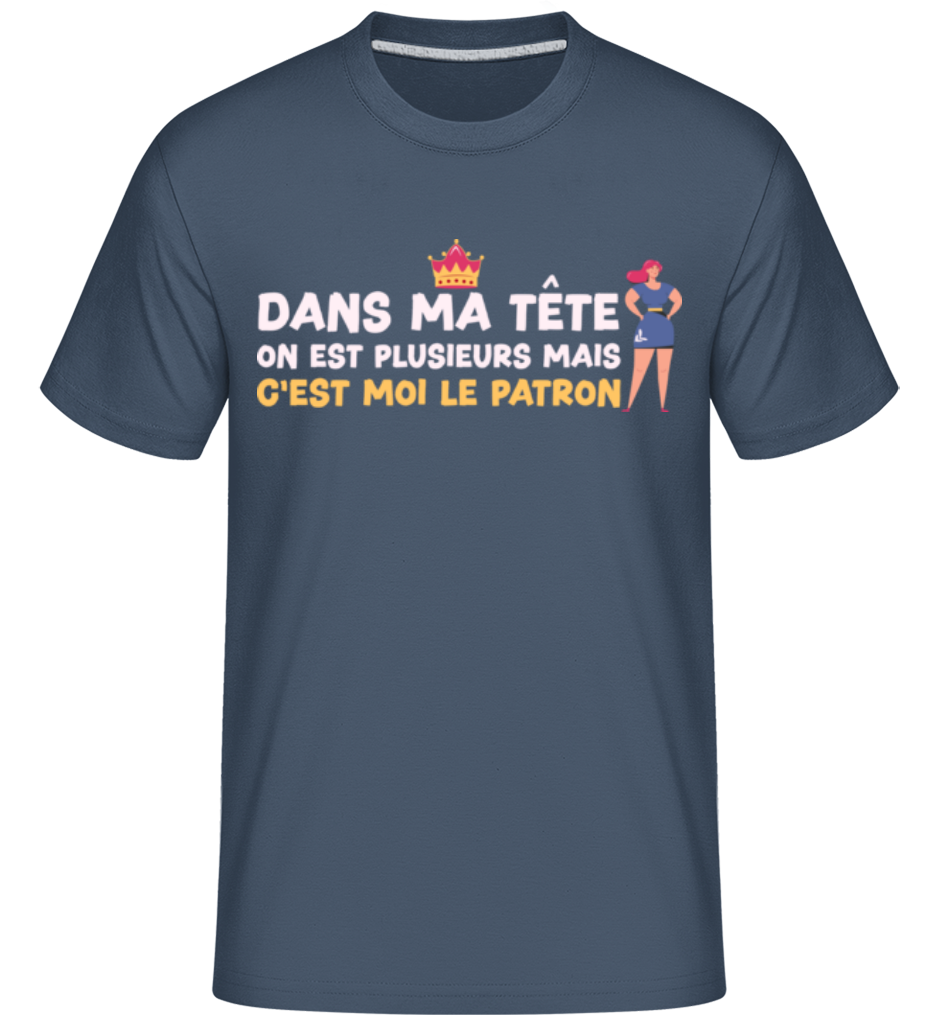 On Es Plusieurs Dans Ma Tête ·  T-Shirt Shirtinator homme
