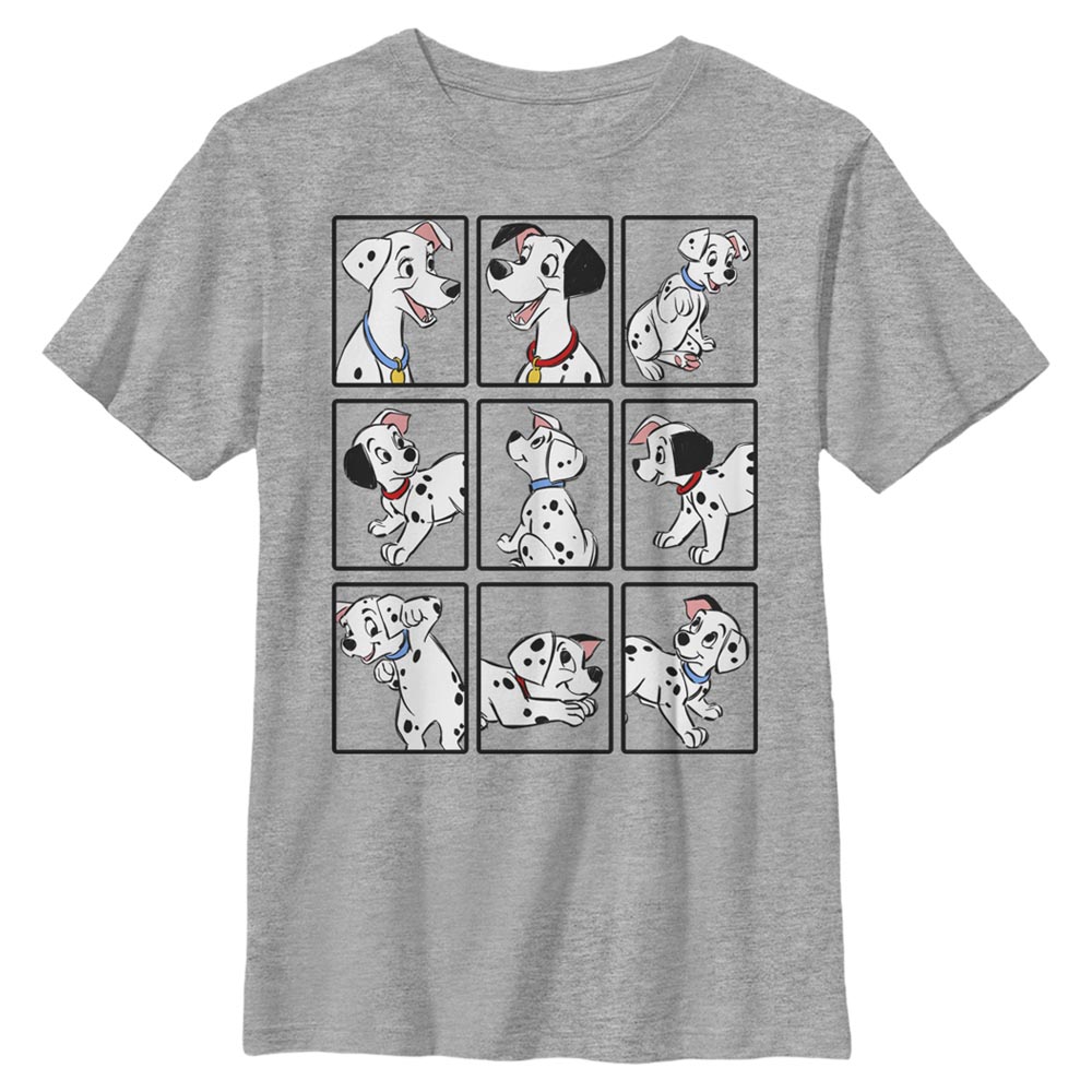 Disney - Les 101 Dalmatiens - Photo de groupe Dalmatian Box Up - Enfant T-shirt