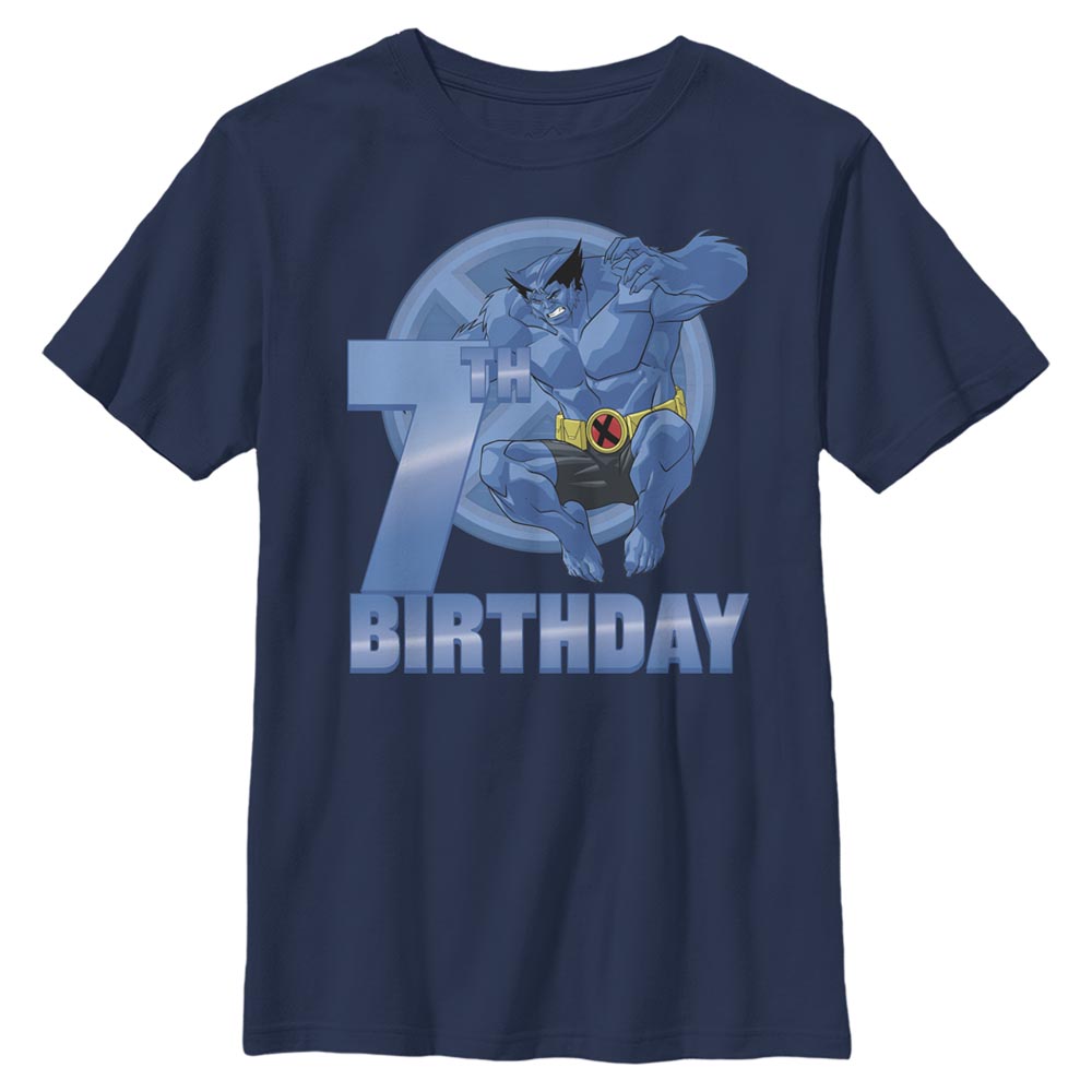 Marvel - X-Men - La Bête 7th Birthday - Birthday - Enfant T-shirt