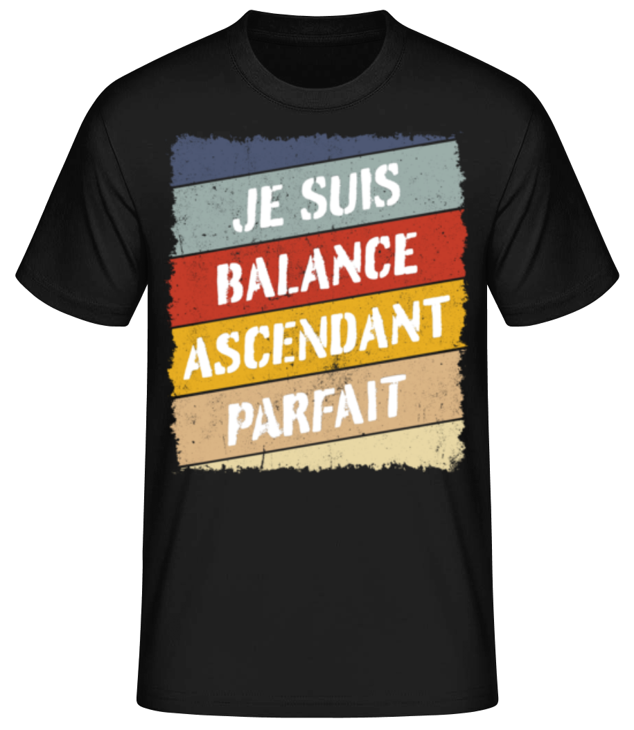 Je Suis Balance Style Rétro · T-shirt standard Homme