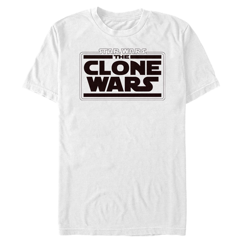 Star Wars - The Clone Wars - Logo Clone Wars - Männer T-Shirt