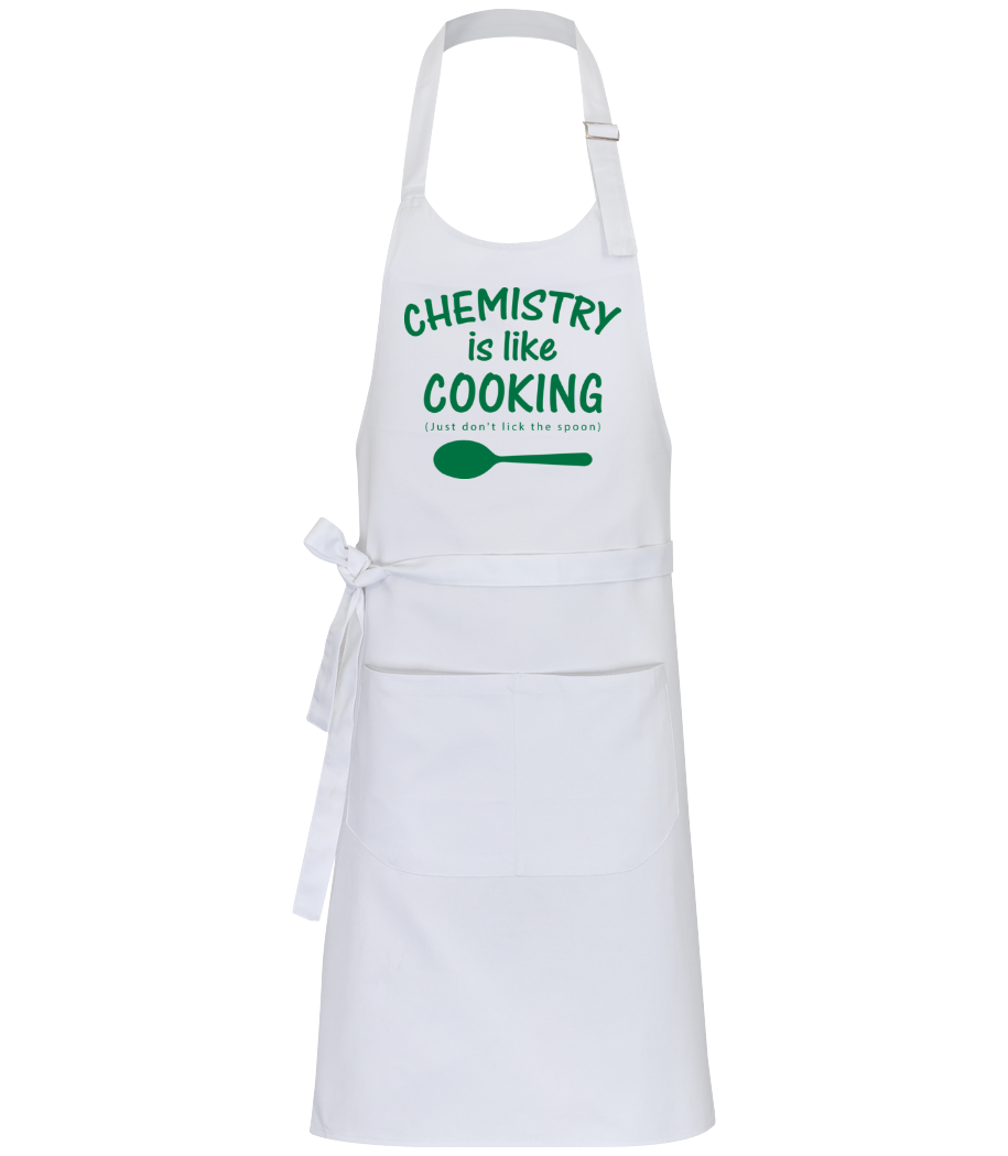 Chemistry Is Like Cooking · Tablier professionnel