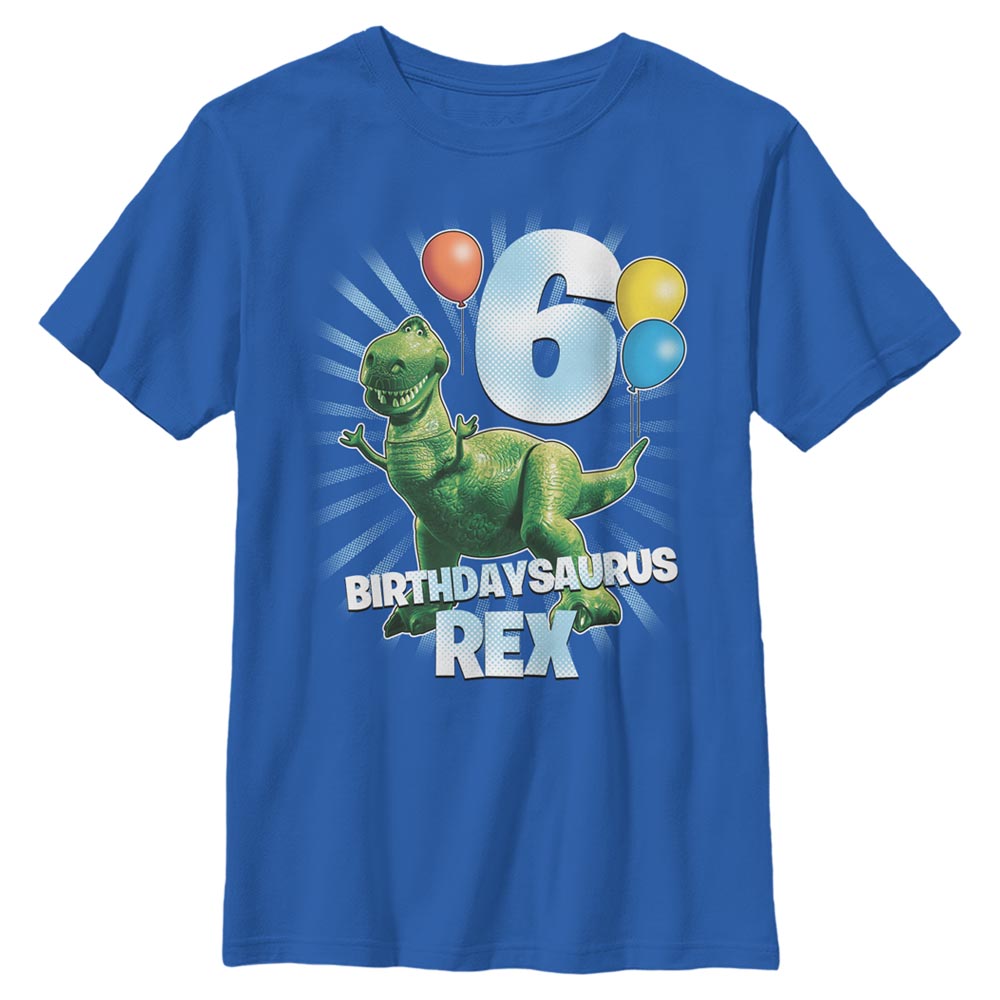 Pixar - Toy Story - Rex Ballon 6 - Birthday - Enfant T-shirt