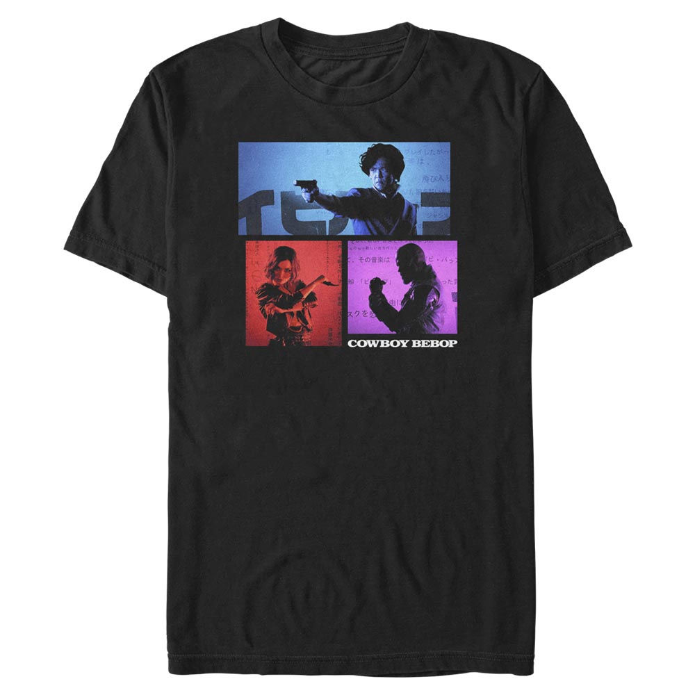 Netflix - Cowboy Bebop - Photo de groupe Box Up - Homme T-shirt
