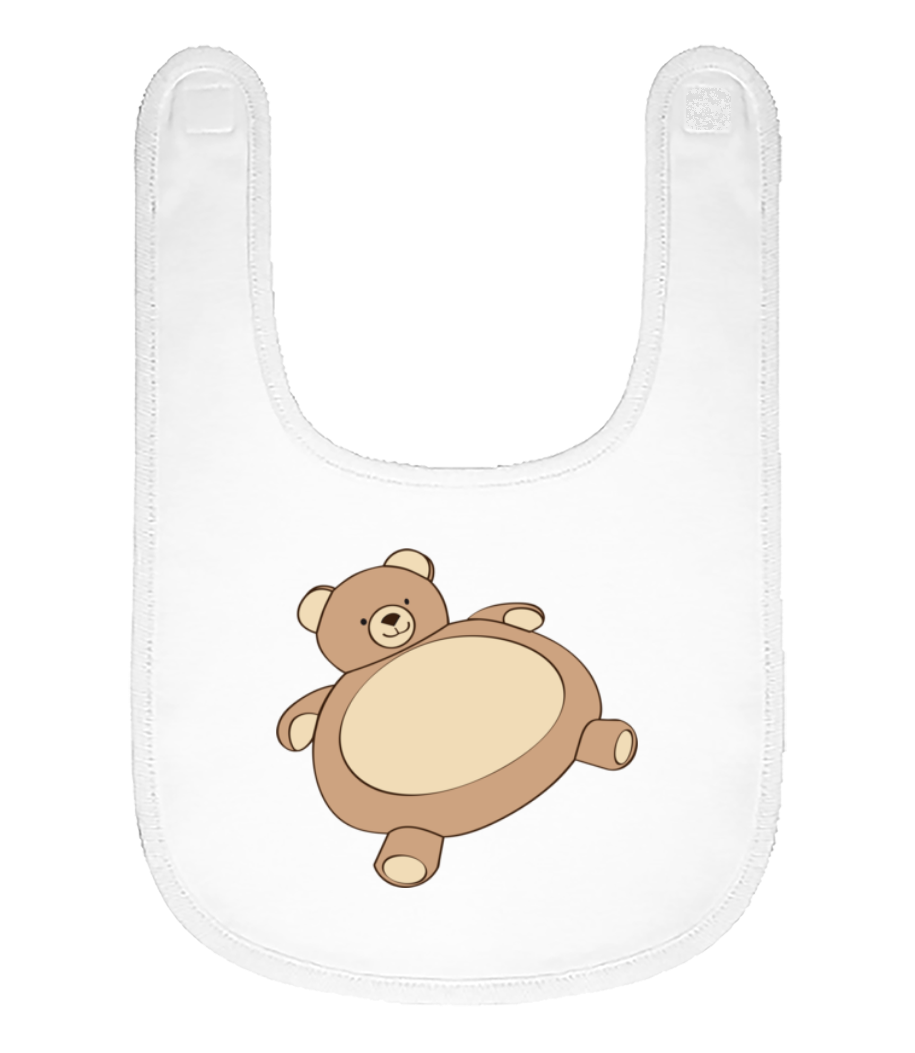Baby Comic - Ours Confortable · Bavoir Bébé bio