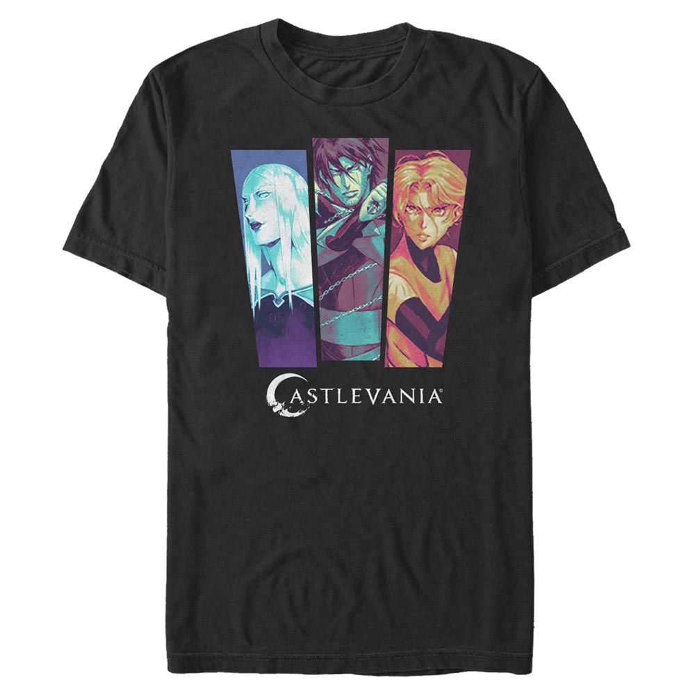 Netflix - Castlevania - Photo de groupe Panel Pop - Homme T-shirt