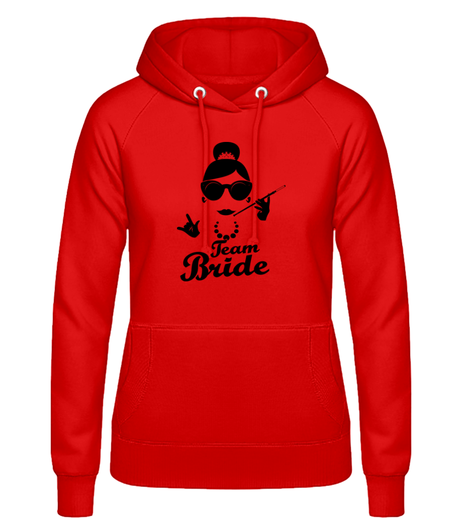 Team Bride · Sweat à capuche basique pour femme