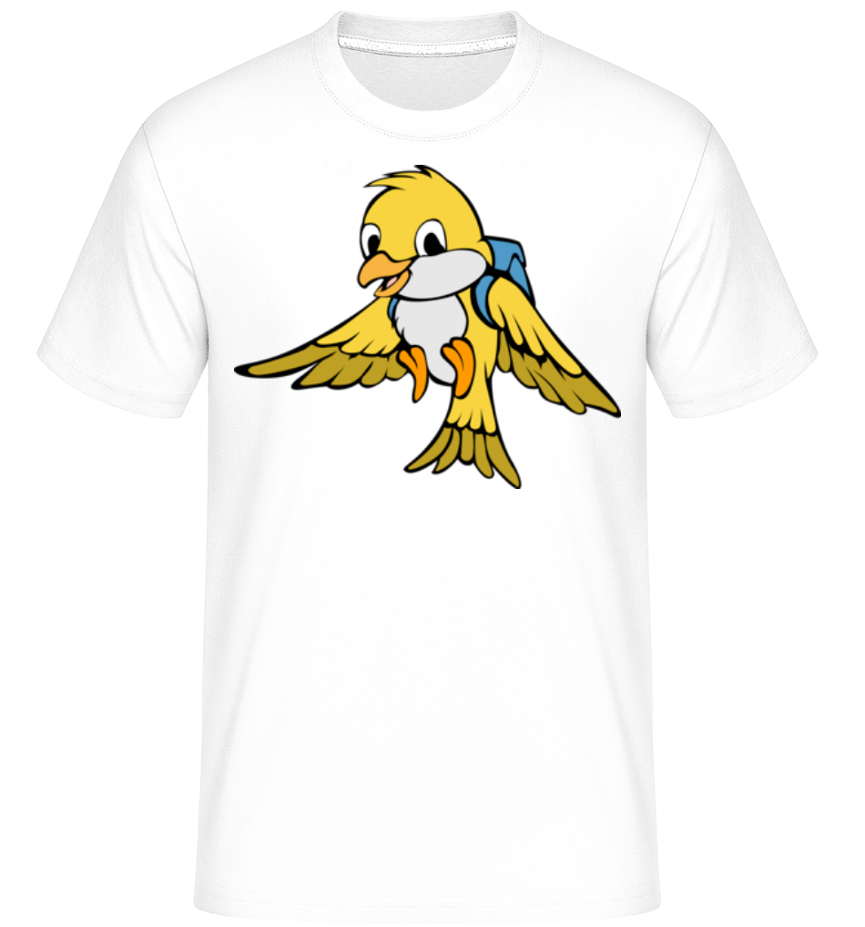 Oiseau Doux Avec Sac Á Dos ·  T-Shirt Shirtinator homme