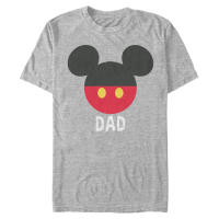 Disney Classics - Mickey Mouse - Mickey Mouse Dad Pants - Father's Day - Men's T-Shirt - Heather grey - Front
