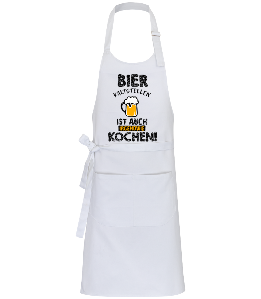 Bier Kaltstellen Ist Wie Kochen · Profi Kochschürze