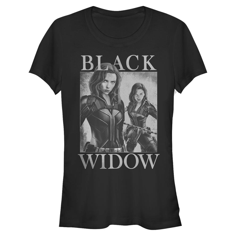 Marvel - Black Widow - Black Widow Two Widows MIrror - Femme T-shirt