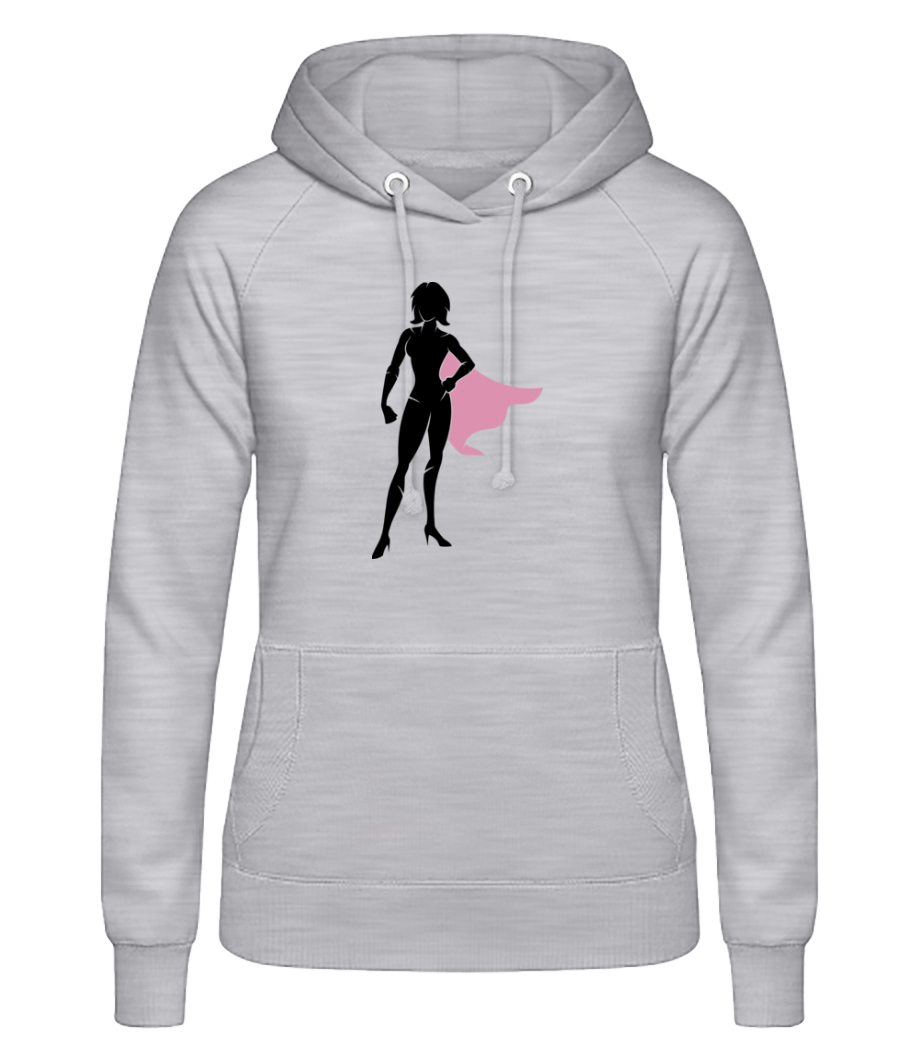 Superwoman Silhouette · Sweat à capuche basique pour femme
