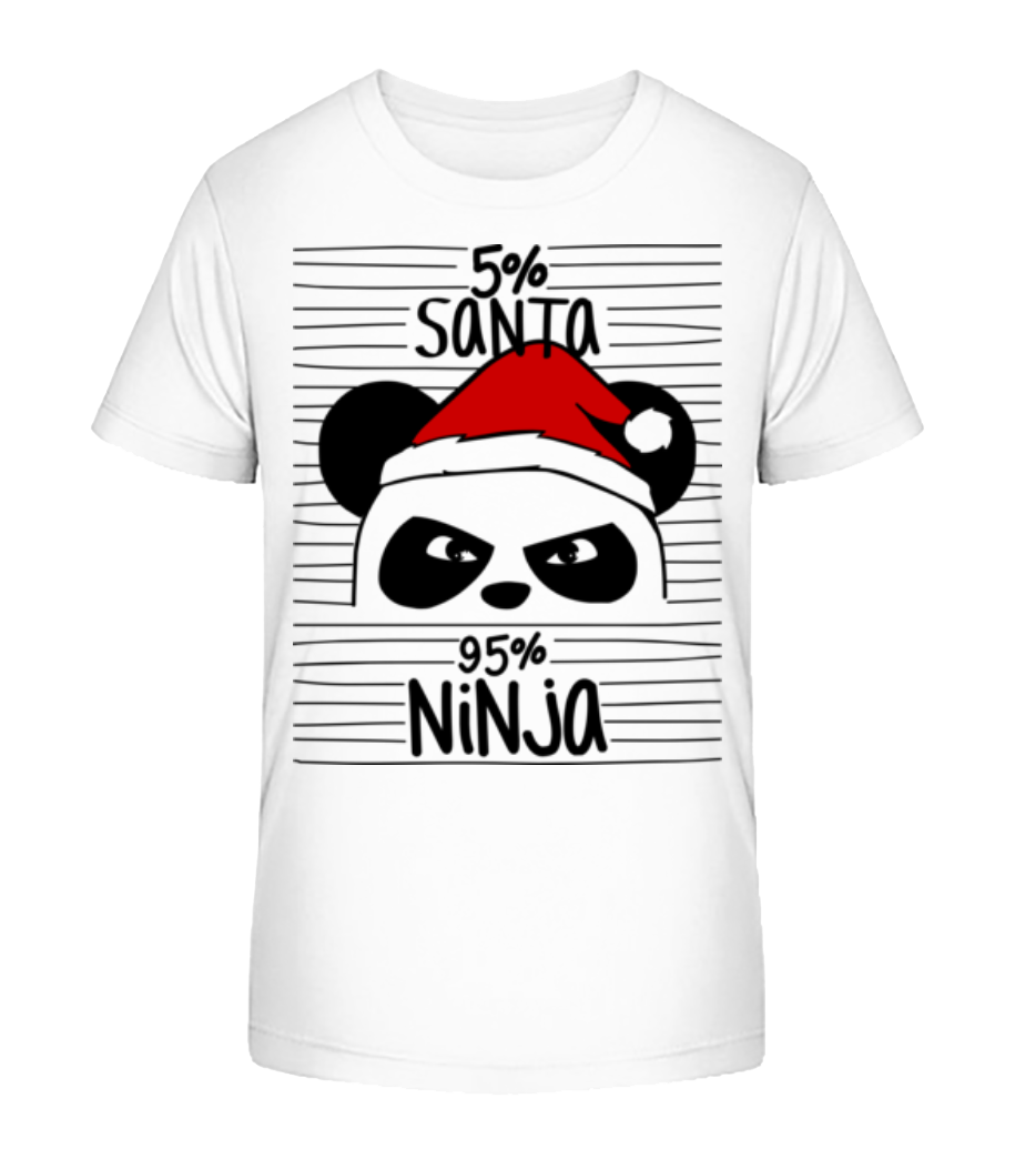 Santa Ninja Panda · T-shirt bio Enfant Stanley Stella 2.0