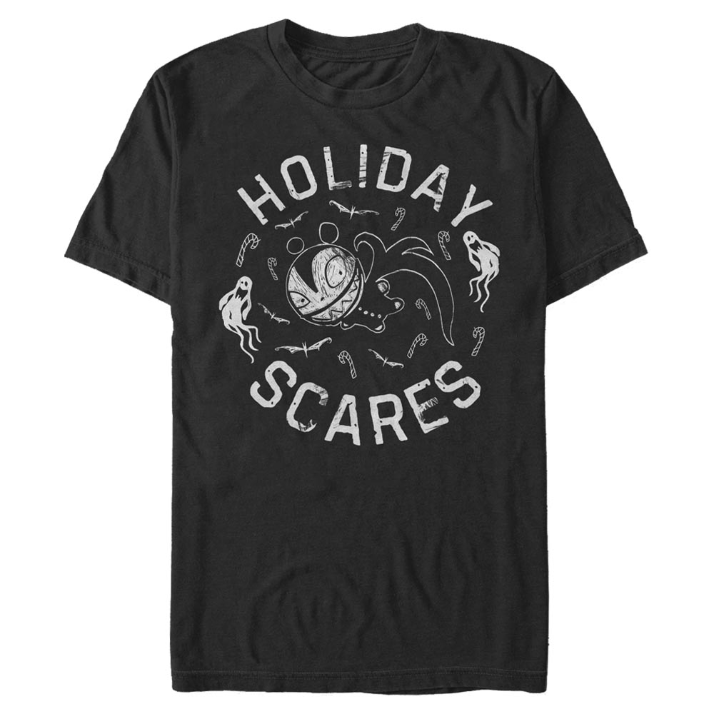 Disney Classics - L'étrange Noël de monsieur Jack - Texte Holiday Scares Doll - Halloween - Homme T-shirt