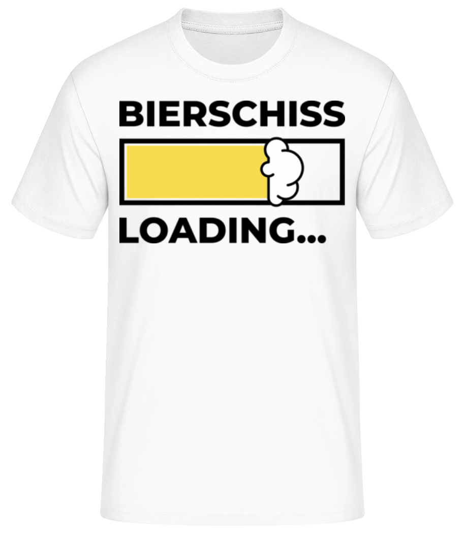 Bierschiss Loading · Männer Basic T-Shirt